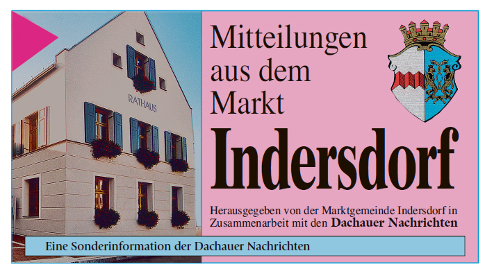 Mitteilungsblatt des Marktes Markt Indersdorf vom 04. April 2024 ist online